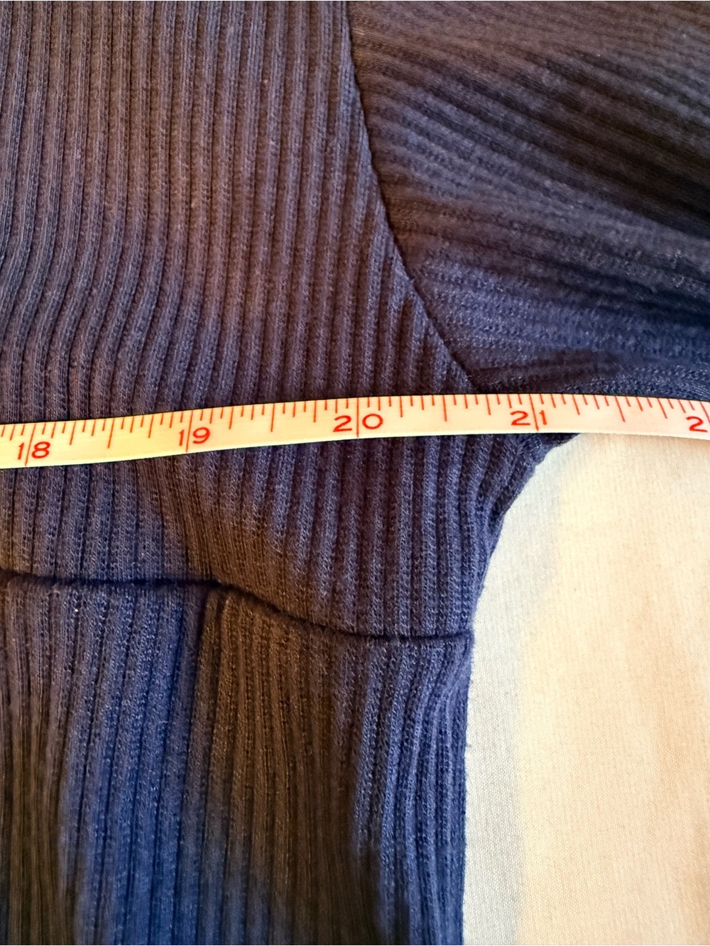 AthLeisure Preppy Prettygarden Relaxed Navy Ribbed Joggers with Drawstring Waist - Picture 7 of 8